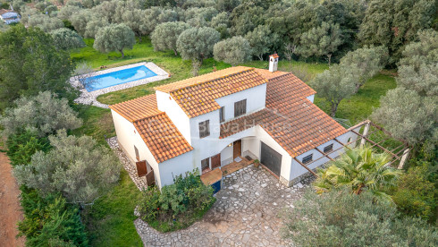 Casa rústica con piscina en Vall-llobrega, Costa Brava