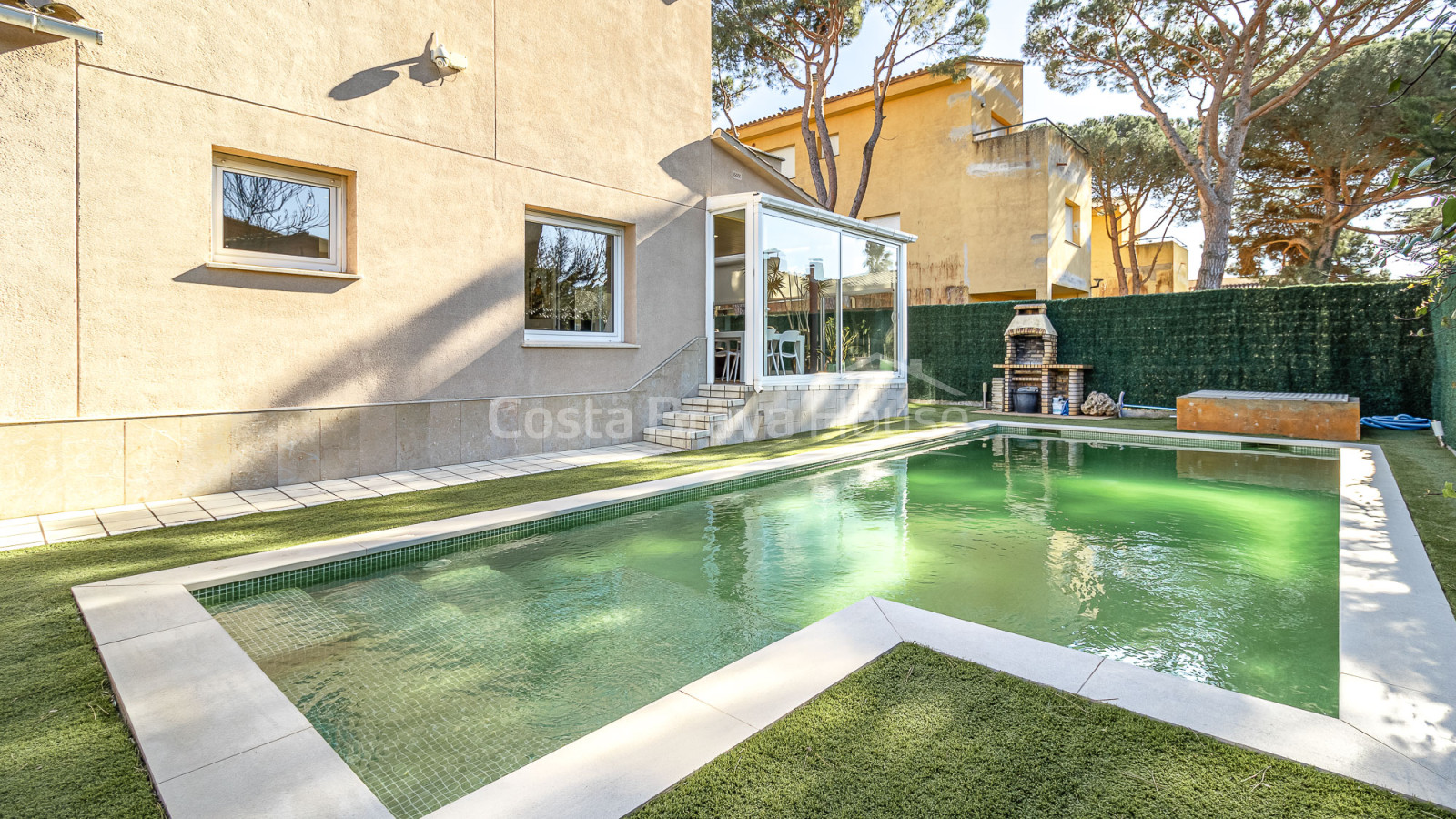 Casa con piscina en Calella de Palafrugell, Costa Brava