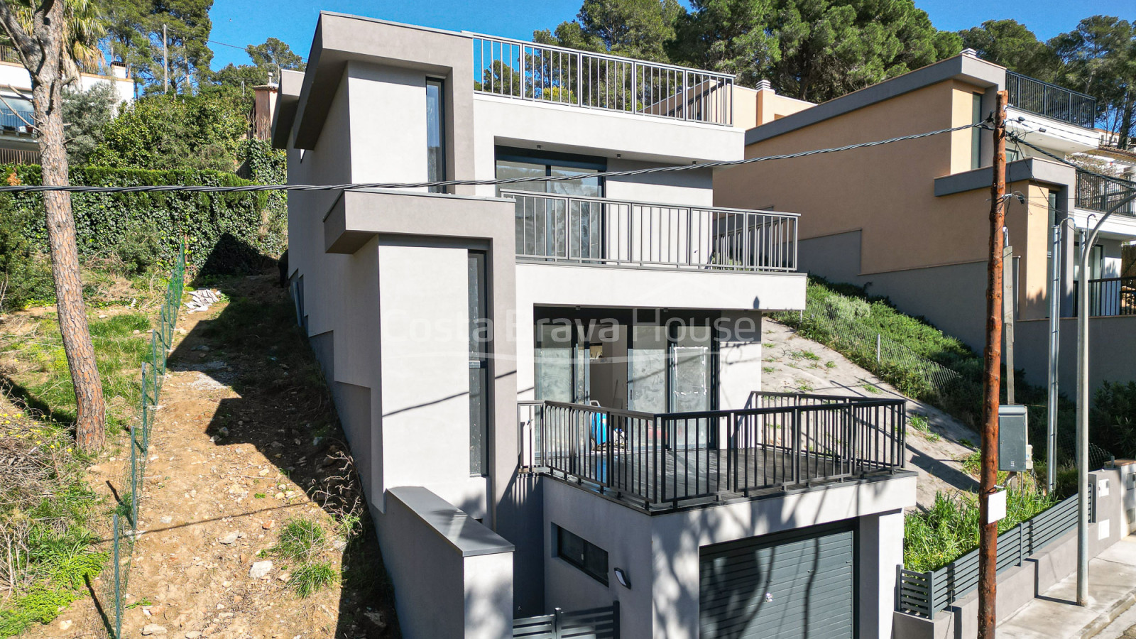 Elegante casa en construcción en Begur, Costa Brava